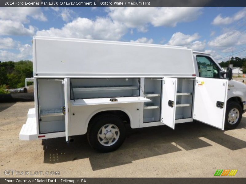 Oxford White / Medium Flint 2014 Ford E-Series Van E350 Cutaway Commercial