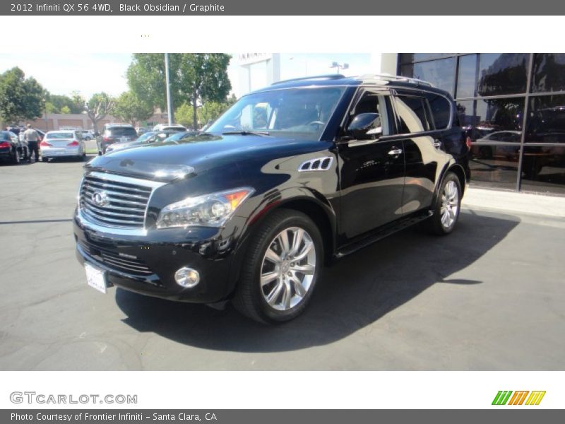 Black Obsidian / Graphite 2012 Infiniti QX 56 4WD