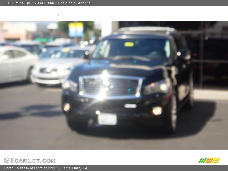 Black Obsidian / Graphite 2012 Infiniti QX 56 4WD