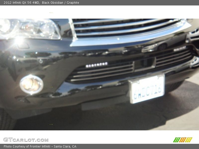 Black Obsidian / Graphite 2012 Infiniti QX 56 4WD