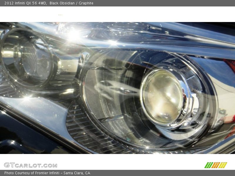 Black Obsidian / Graphite 2012 Infiniti QX 56 4WD