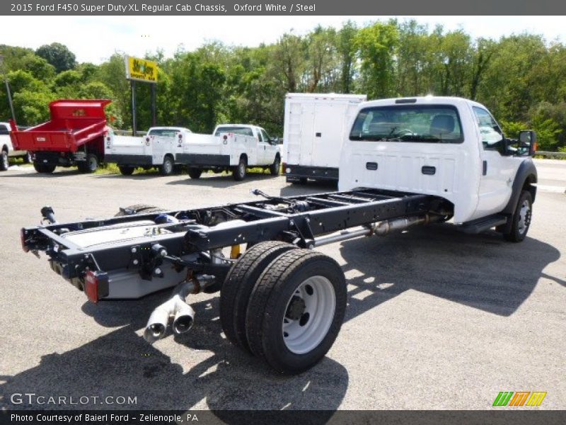  2015 F450 Super Duty XL Regular Cab Chassis Oxford White