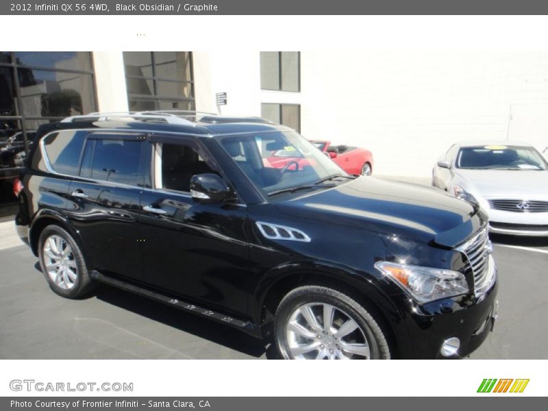 Black Obsidian / Graphite 2012 Infiniti QX 56 4WD