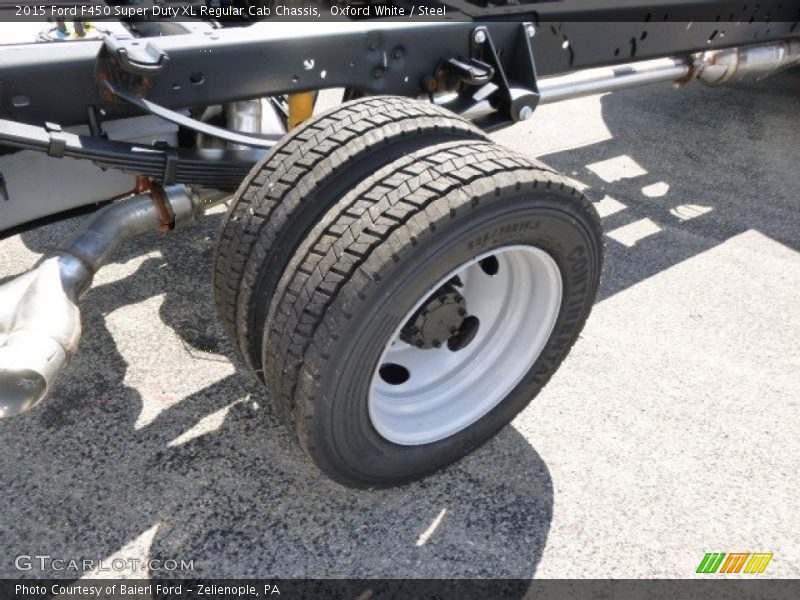  2015 F450 Super Duty XL Regular Cab Chassis Wheel