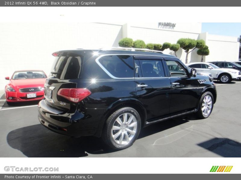 Black Obsidian / Graphite 2012 Infiniti QX 56 4WD