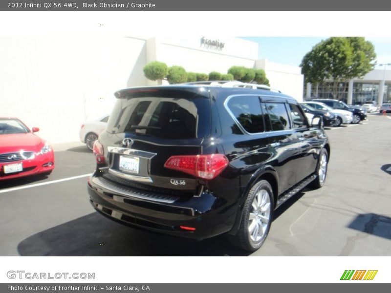 Black Obsidian / Graphite 2012 Infiniti QX 56 4WD