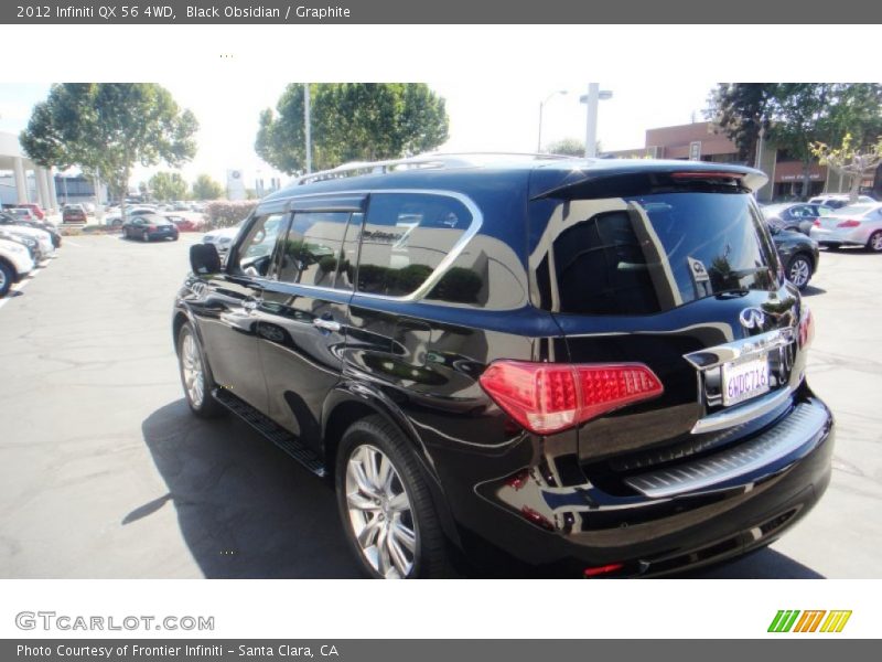 Black Obsidian / Graphite 2012 Infiniti QX 56 4WD