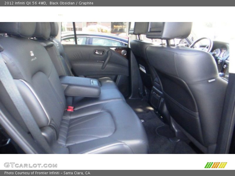 Black Obsidian / Graphite 2012 Infiniti QX 56 4WD