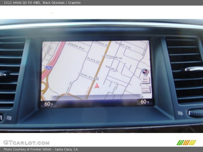 Black Obsidian / Graphite 2012 Infiniti QX 56 4WD