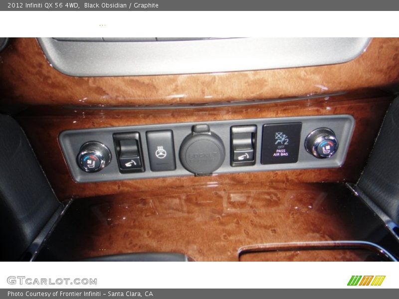 Black Obsidian / Graphite 2012 Infiniti QX 56 4WD