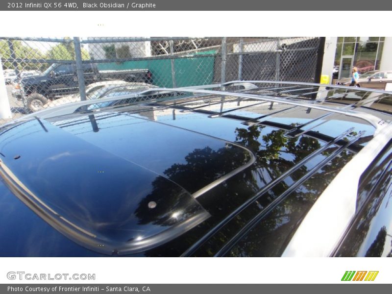 Black Obsidian / Graphite 2012 Infiniti QX 56 4WD