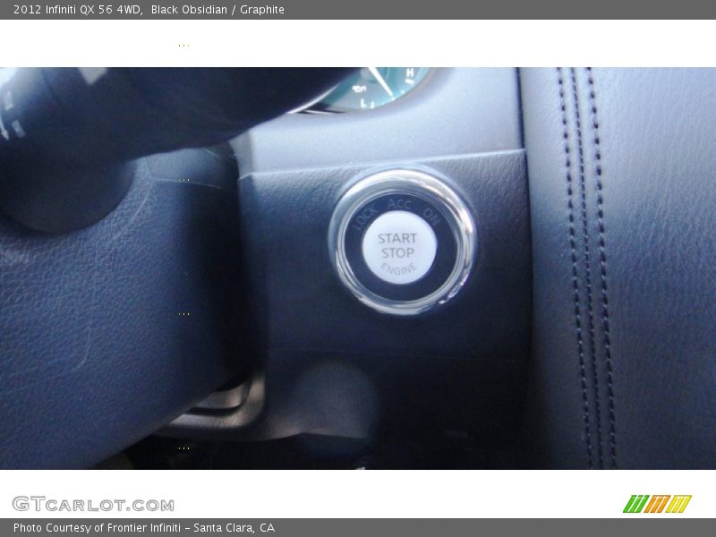 Black Obsidian / Graphite 2012 Infiniti QX 56 4WD