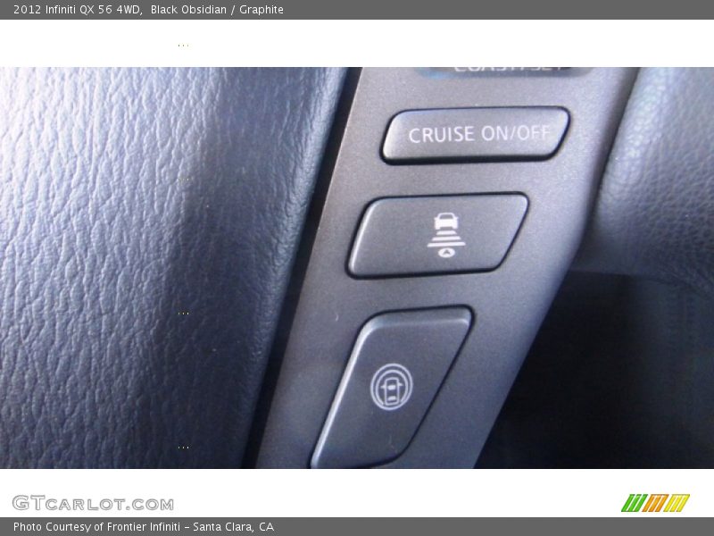 Black Obsidian / Graphite 2012 Infiniti QX 56 4WD