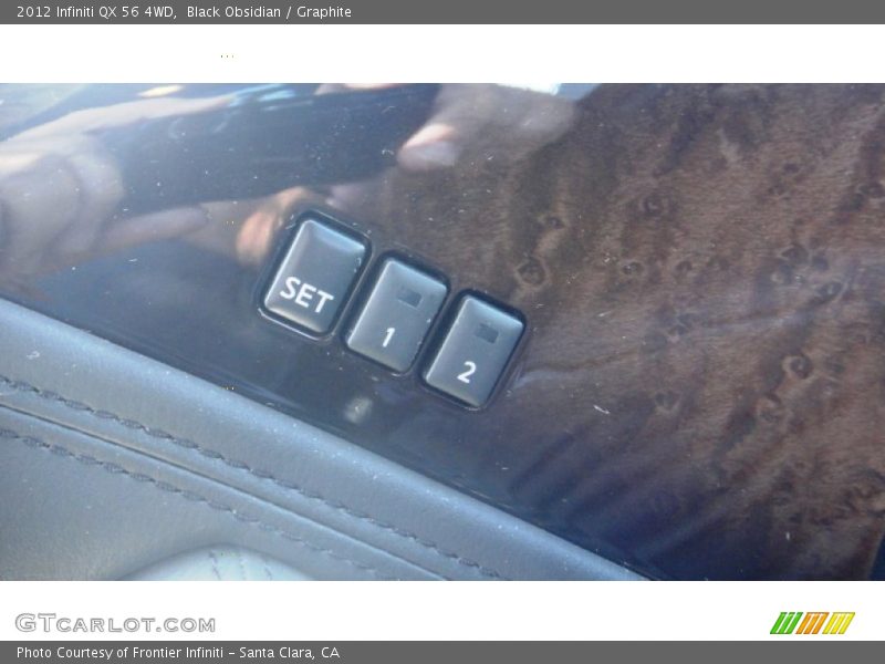 Black Obsidian / Graphite 2012 Infiniti QX 56 4WD