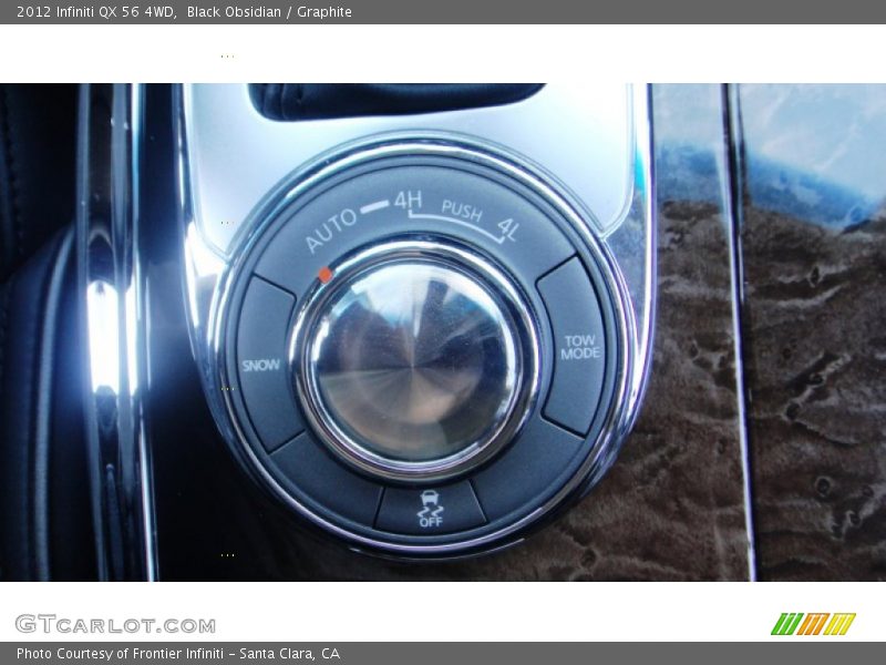 Black Obsidian / Graphite 2012 Infiniti QX 56 4WD
