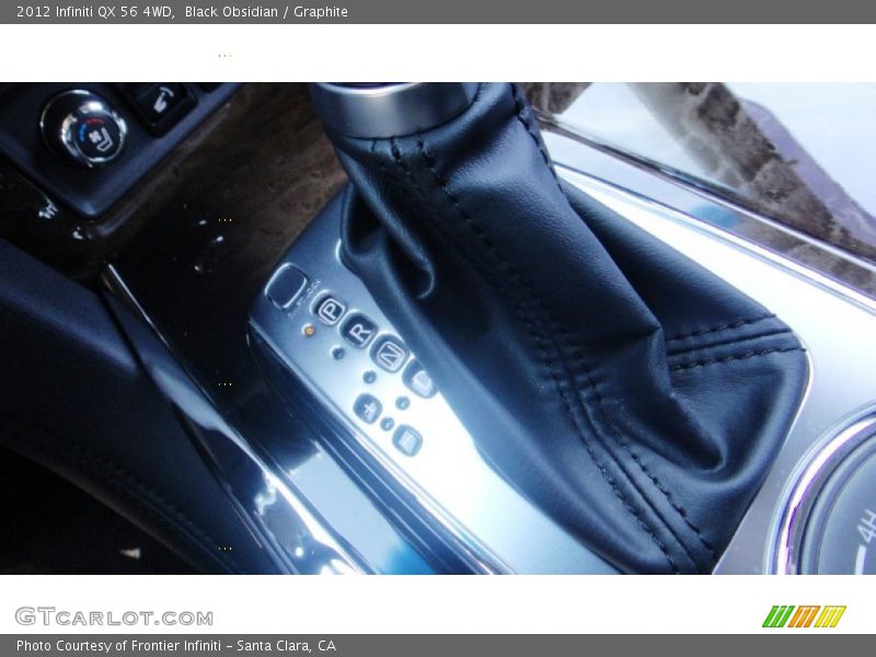 Black Obsidian / Graphite 2012 Infiniti QX 56 4WD