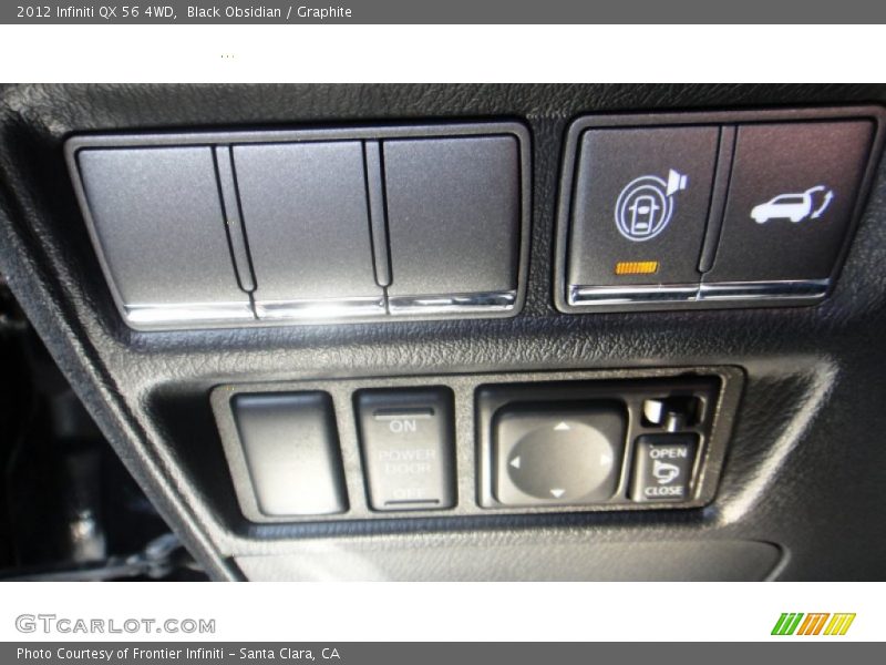 Black Obsidian / Graphite 2012 Infiniti QX 56 4WD