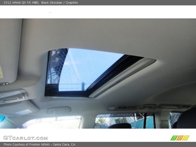 Black Obsidian / Graphite 2012 Infiniti QX 56 4WD