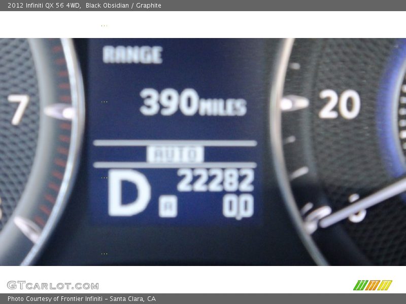 Black Obsidian / Graphite 2012 Infiniti QX 56 4WD