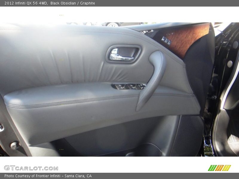 Black Obsidian / Graphite 2012 Infiniti QX 56 4WD