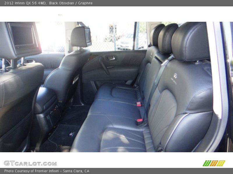 Black Obsidian / Graphite 2012 Infiniti QX 56 4WD
