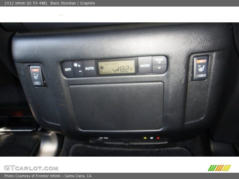 Black Obsidian / Graphite 2012 Infiniti QX 56 4WD