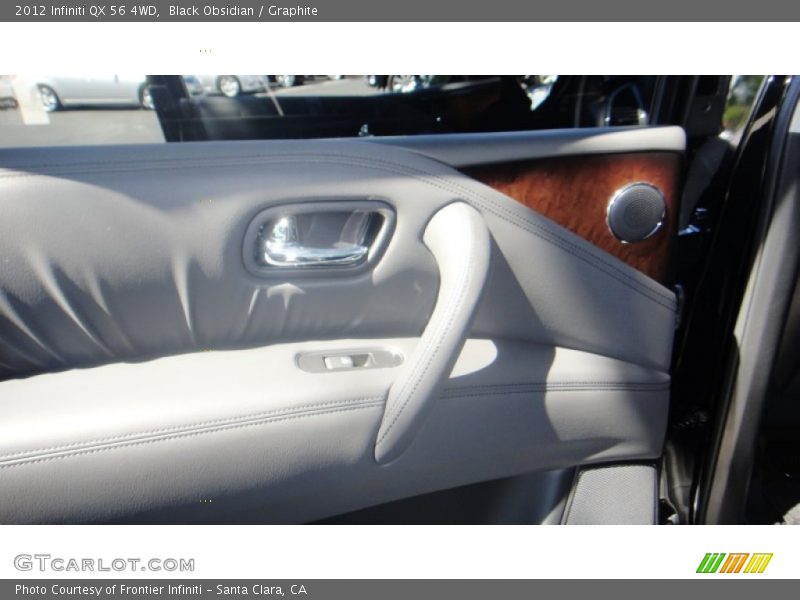 Black Obsidian / Graphite 2012 Infiniti QX 56 4WD
