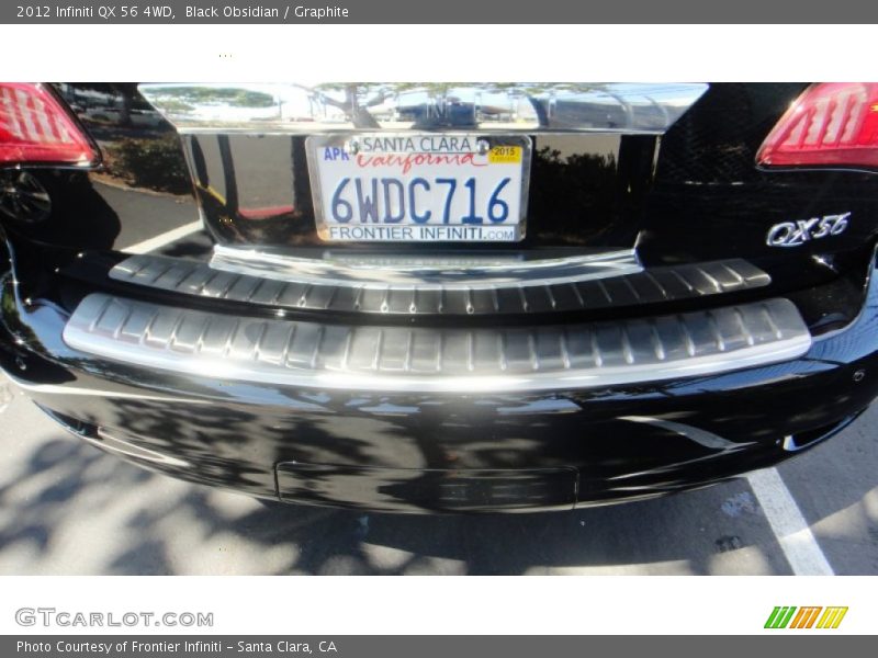 Black Obsidian / Graphite 2012 Infiniti QX 56 4WD