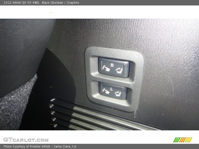 Black Obsidian / Graphite 2012 Infiniti QX 56 4WD
