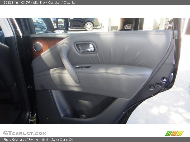Black Obsidian / Graphite 2012 Infiniti QX 56 4WD