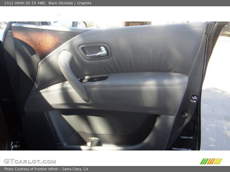 Black Obsidian / Graphite 2012 Infiniti QX 56 4WD