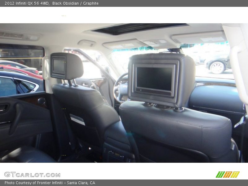 Black Obsidian / Graphite 2012 Infiniti QX 56 4WD