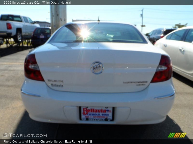 White Opal / Neutral 2006 Buick LaCrosse CXL