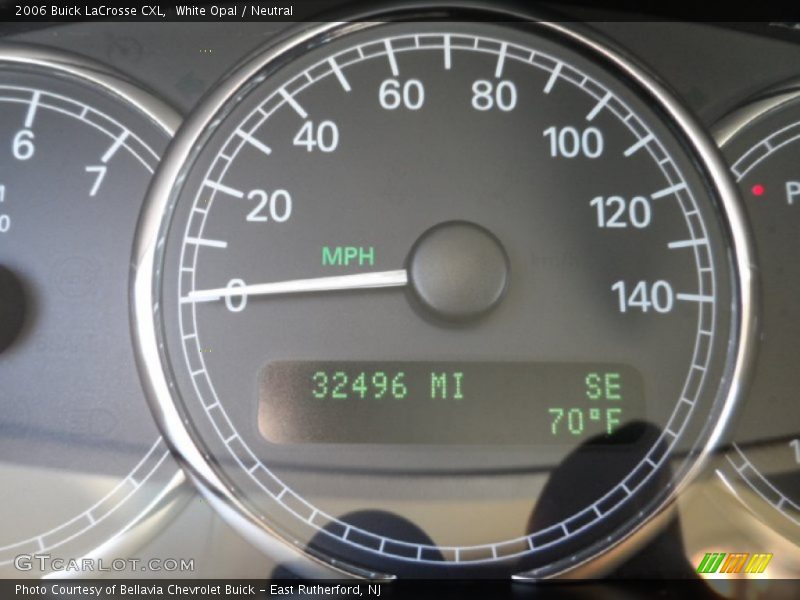 White Opal / Neutral 2006 Buick LaCrosse CXL