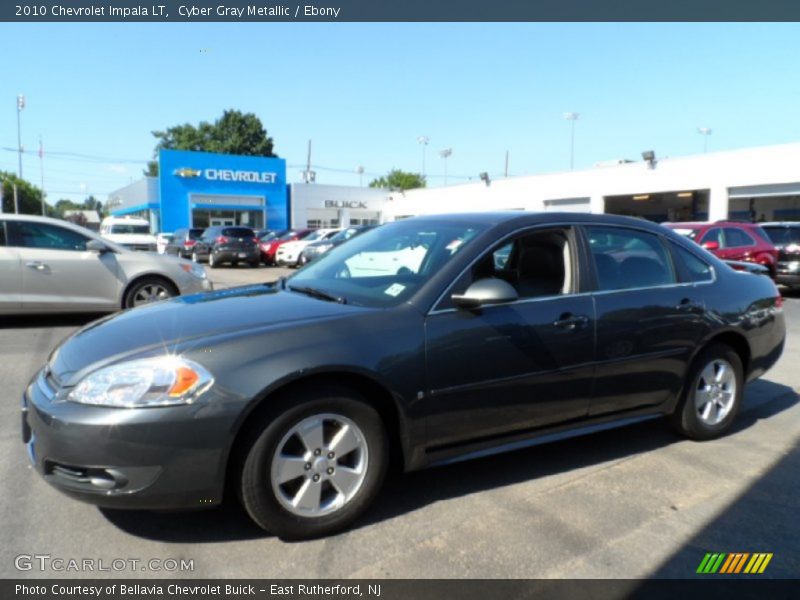 Cyber Gray Metallic / Ebony 2010 Chevrolet Impala LT