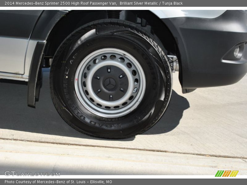 Brilliant Silver Metallic / Tunja Black 2014 Mercedes-Benz Sprinter 2500 High Roof Passenger Van