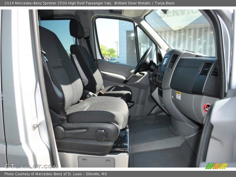 Brilliant Silver Metallic / Tunja Black 2014 Mercedes-Benz Sprinter 2500 High Roof Passenger Van