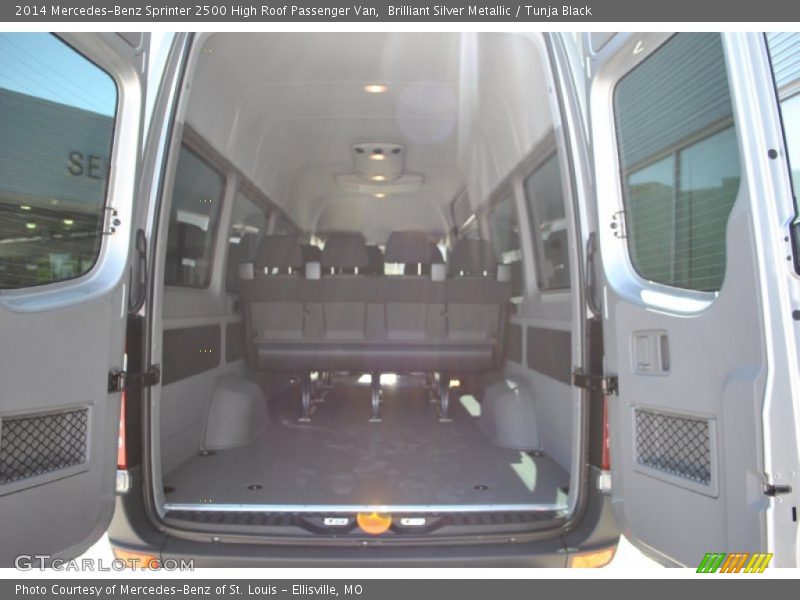 Brilliant Silver Metallic / Tunja Black 2014 Mercedes-Benz Sprinter 2500 High Roof Passenger Van