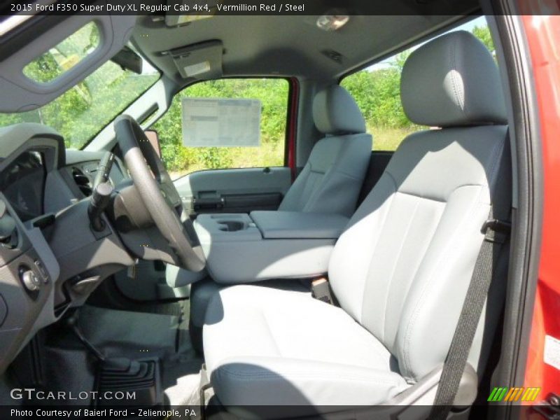 Front Seat of 2015 F350 Super Duty XL Regular Cab 4x4