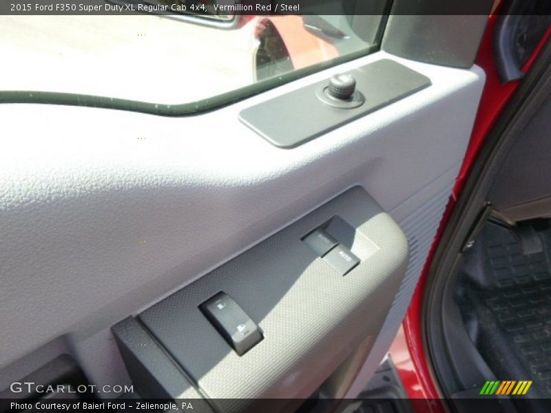 Vermillion Red / Steel 2015 Ford F350 Super Duty XL Regular Cab 4x4