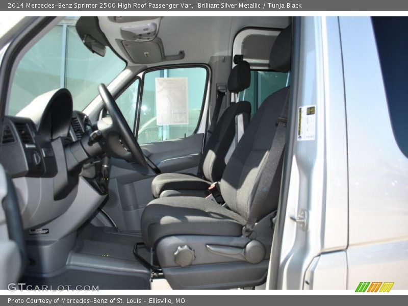 Brilliant Silver Metallic / Tunja Black 2014 Mercedes-Benz Sprinter 2500 High Roof Passenger Van