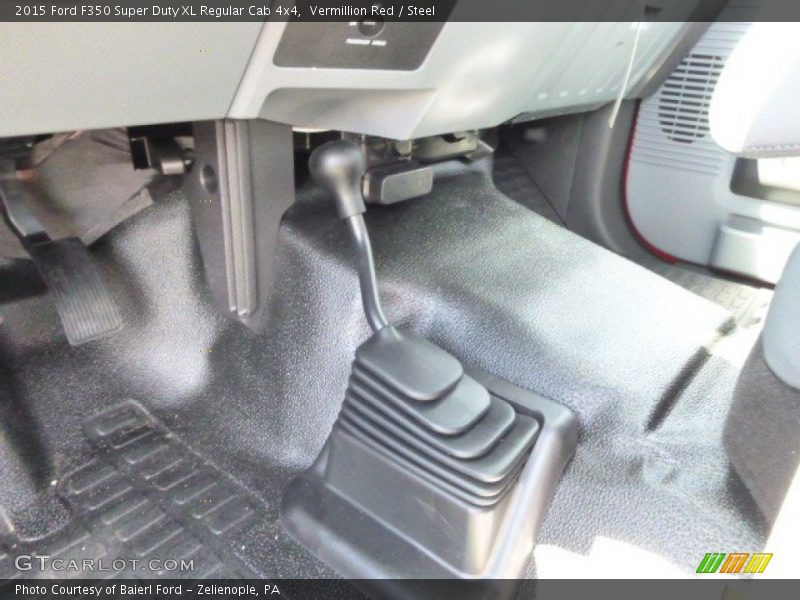 Vermillion Red / Steel 2015 Ford F350 Super Duty XL Regular Cab 4x4