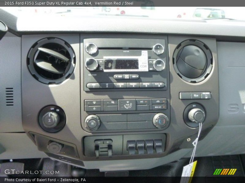 Controls of 2015 F350 Super Duty XL Regular Cab 4x4
