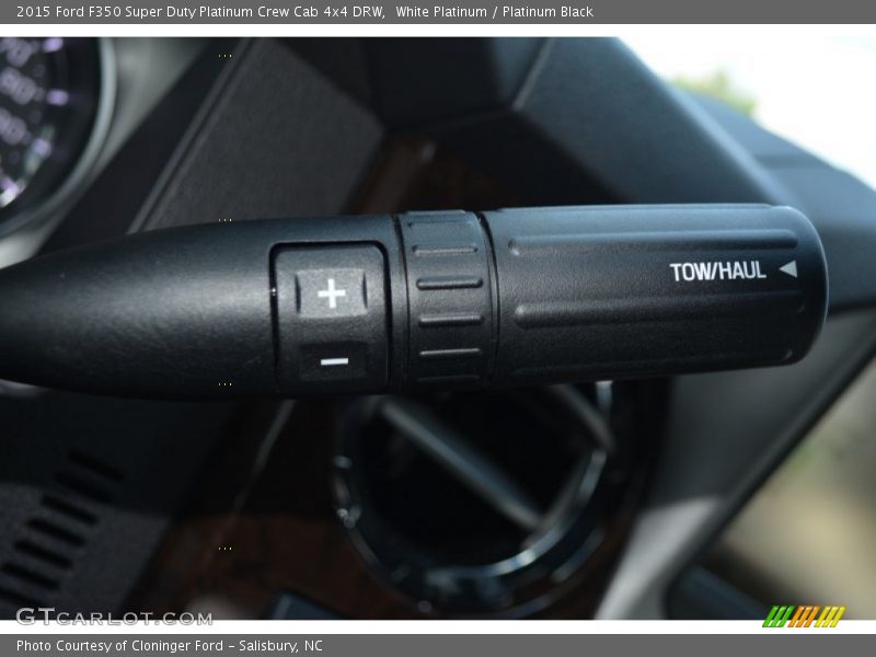  2015 F350 Super Duty Platinum Crew Cab 4x4 DRW TorqShift 6 Speed SelectShift Automatic Shifter