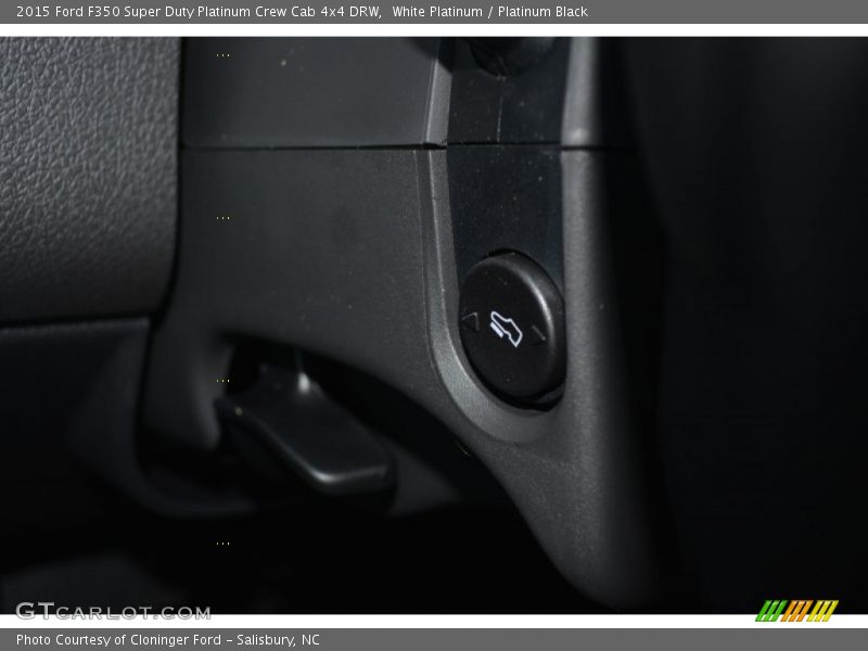 White Platinum / Platinum Black 2015 Ford F350 Super Duty Platinum Crew Cab 4x4 DRW