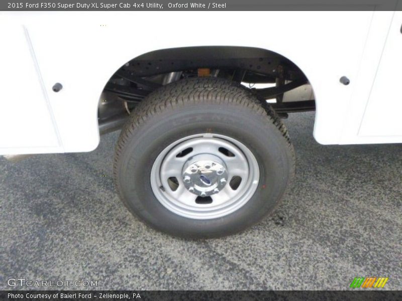 Oxford White / Steel 2015 Ford F350 Super Duty XL Super Cab 4x4 Utility