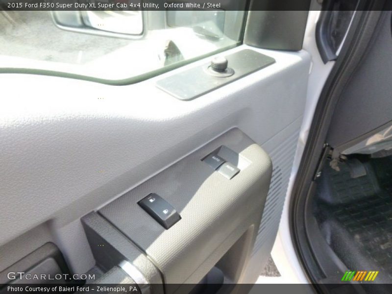 Oxford White / Steel 2015 Ford F350 Super Duty XL Super Cab 4x4 Utility