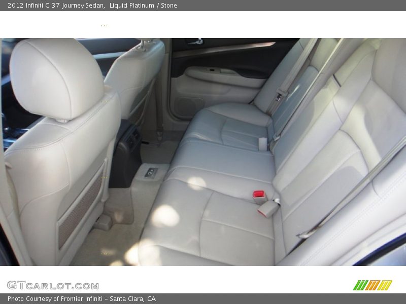 Liquid Platinum / Stone 2012 Infiniti G 37 Journey Sedan