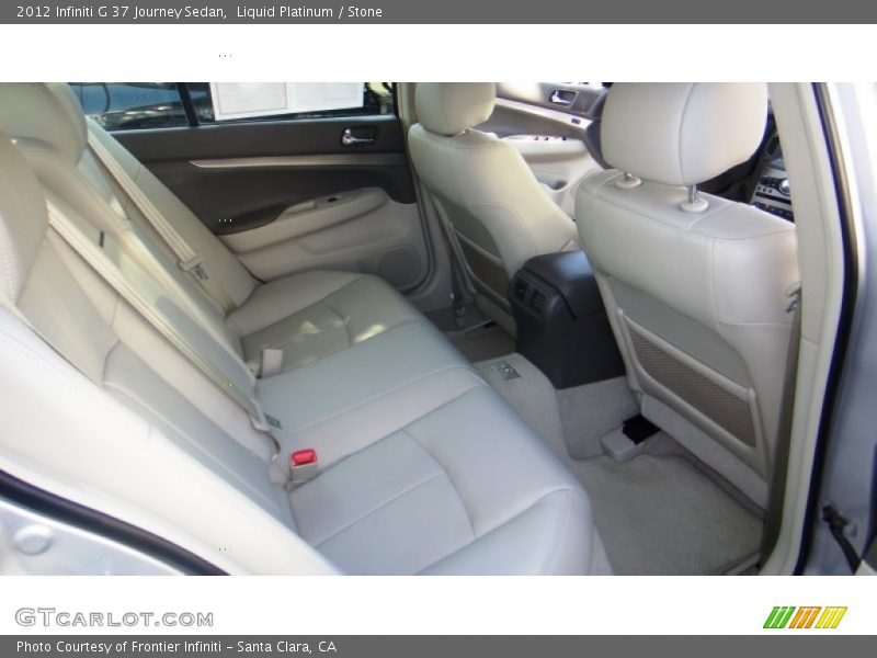Liquid Platinum / Stone 2012 Infiniti G 37 Journey Sedan