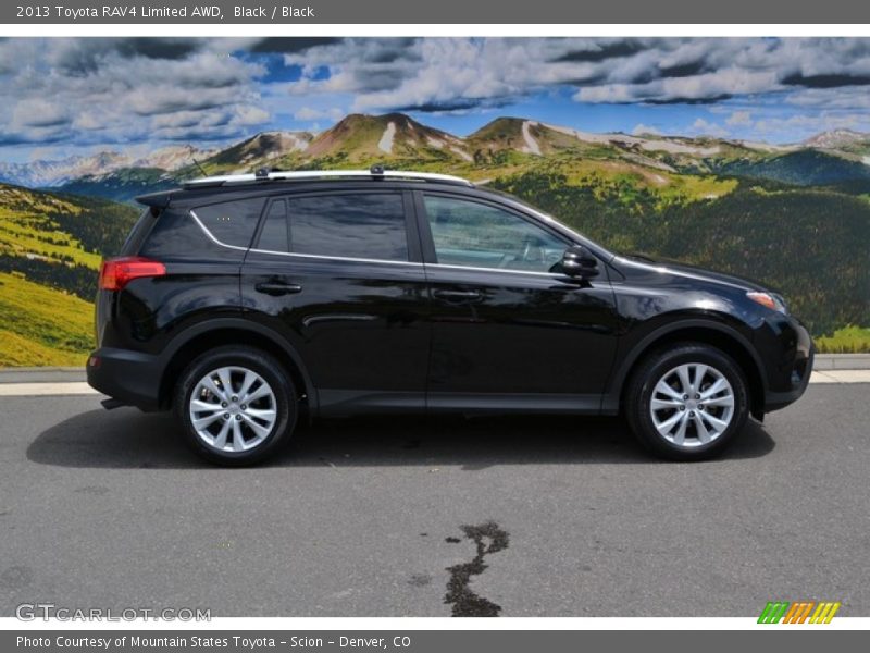 Black / Black 2013 Toyota RAV4 Limited AWD